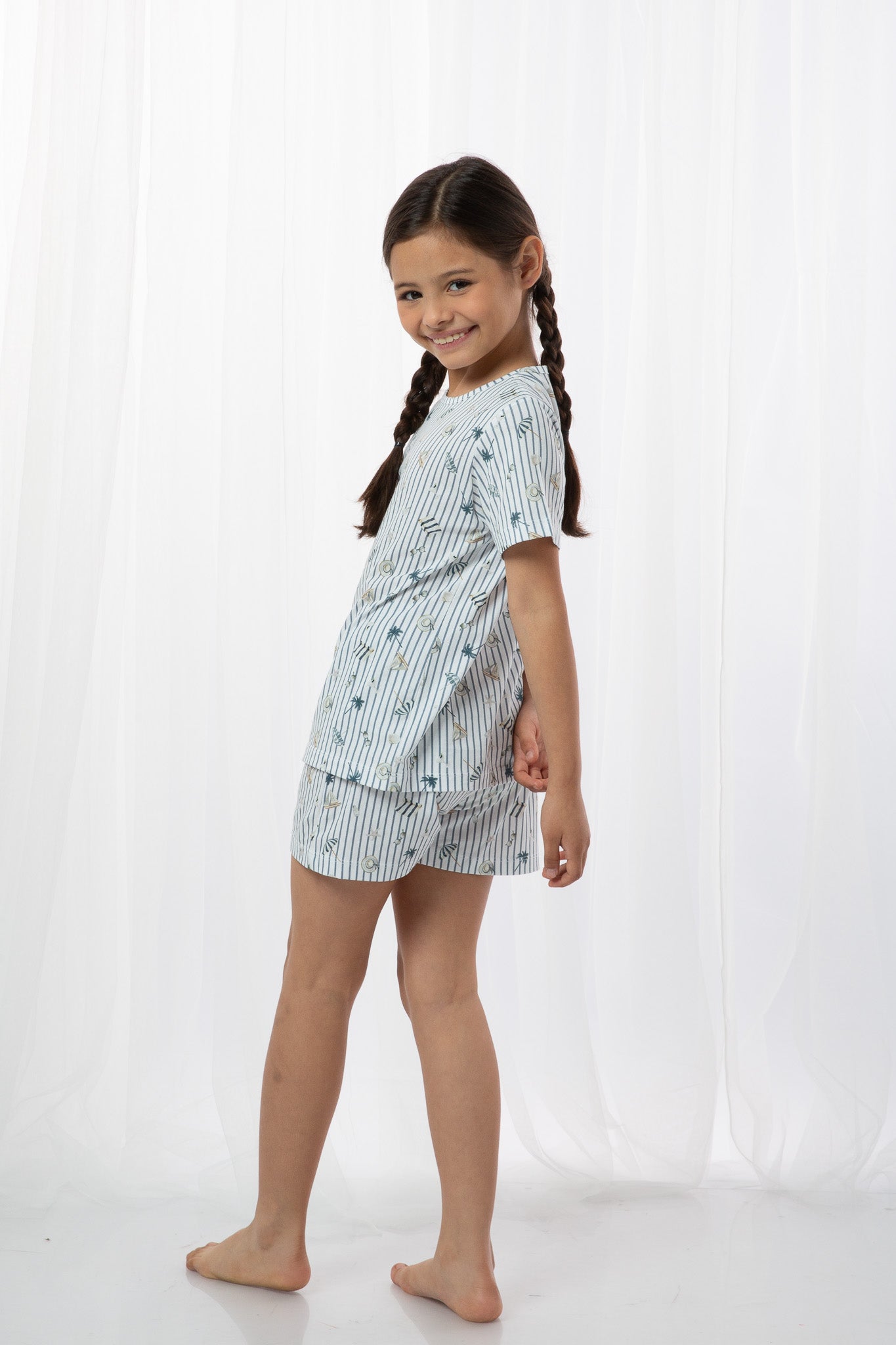 Pijama Marianita Short 100% algodón Premium - Coté Collection