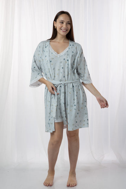 Kimono Largo 100% algodón Premium - Coté Collection